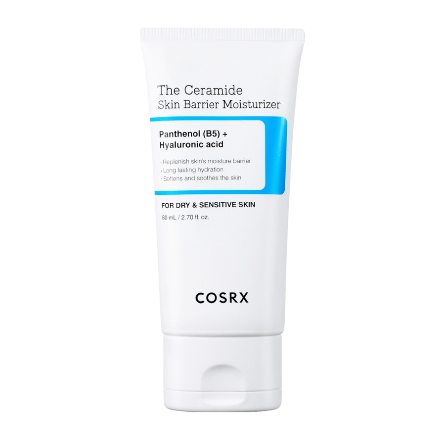COSRX The Ceramide Skin Barrier Moisturizer tuotekuva – korealainen kasvovoide kuivalle ja herkälle iholle keramidien, B5:n ja hyaluronihapon kanssa.
