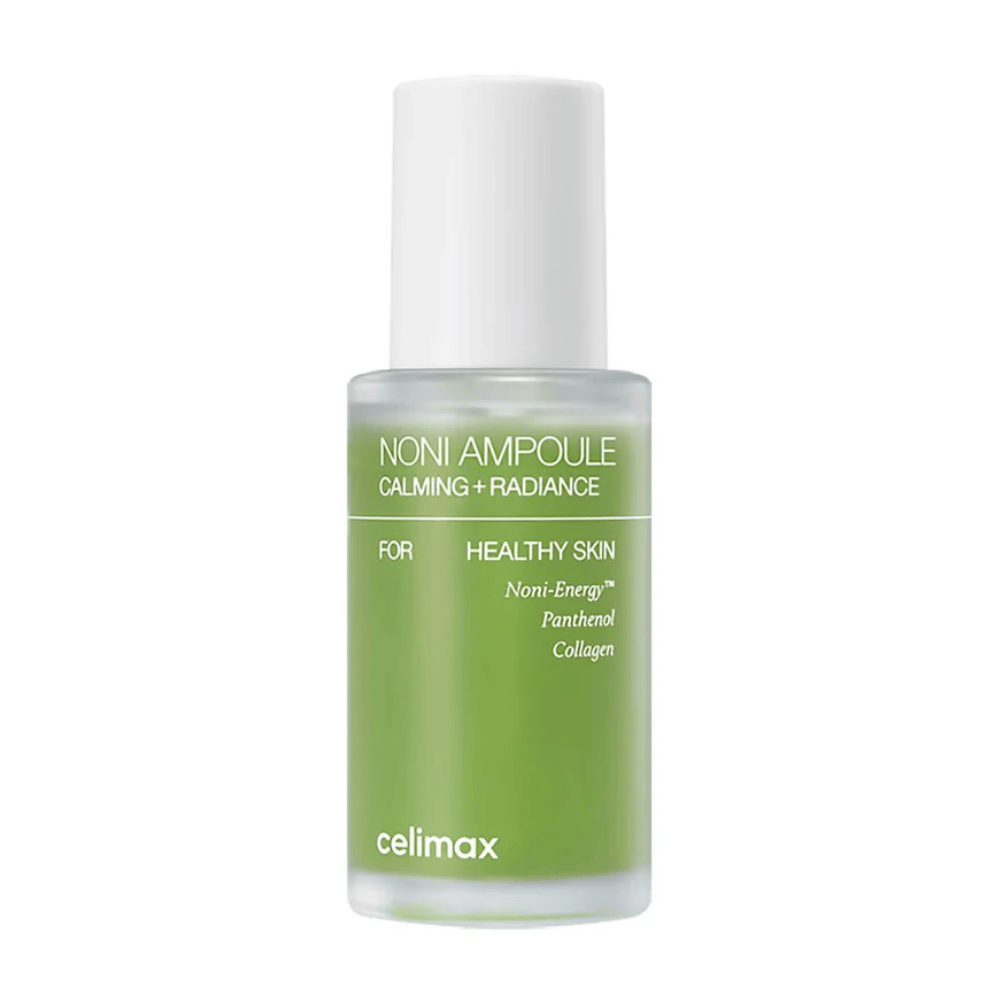 Celimax The Real Noni Ampoule on ampulli, jolla on rauhoittava ja säteilevä vaikutus terveelle iholle. Sisältää Noni-Energy™:n, pantenolia ja kollageenia kosteuttamaan ja parantamaan ihon elastisuutta. Täydellinen päivittäiseen käyttöön raikkaan ja säteilevän ihon saavuttamiseksi!