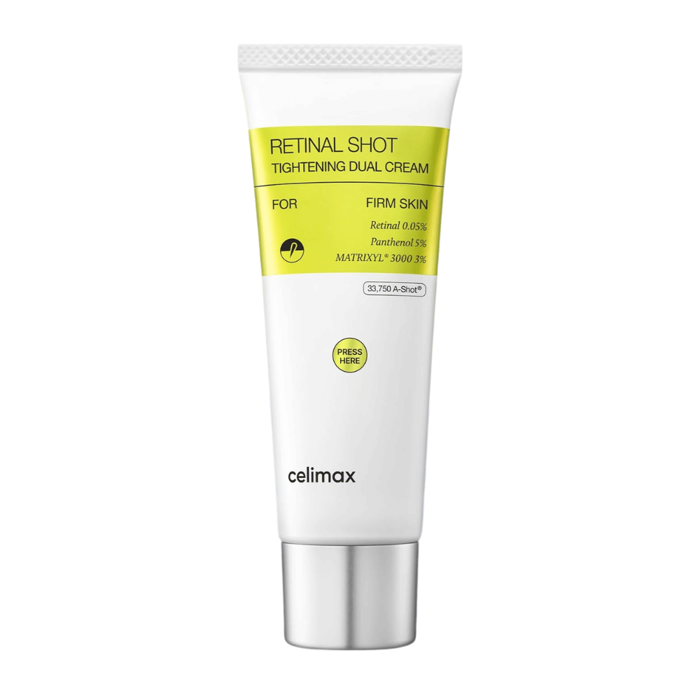 Celimax The Vita-A Retinal Shot Tightening Dual Cream – tuplavoiteen tuotekuva retinal 0,05 %:lla