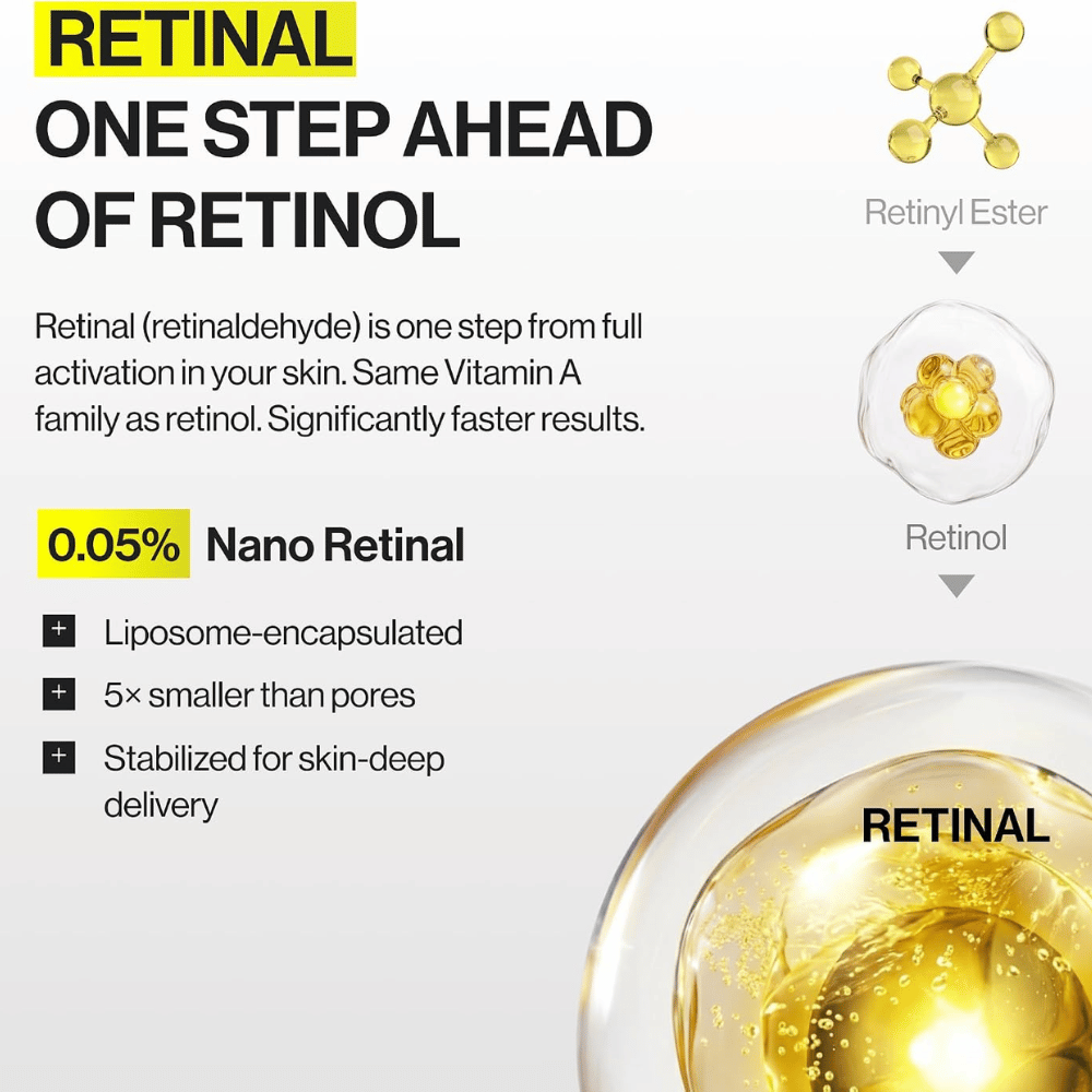 Celimax The Vita-A Retinal Shot Tightening Dual Cream – retinal 0,05 % nanokapseloidussa koostumuksessa