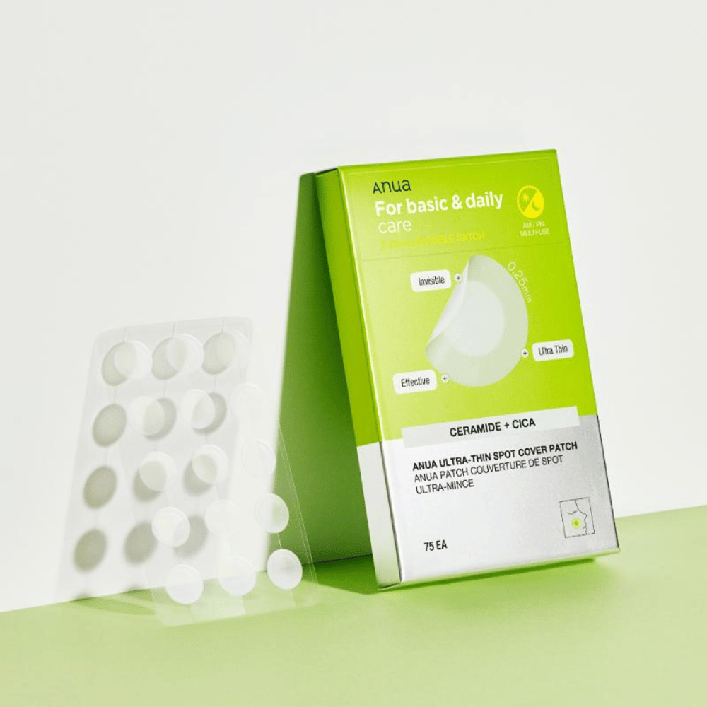 Anua Ultra-Thin Spot Cover Patch ovat täydellisiä päivittäiseen täplien hoitoon. Ultraviolettisen muotoilun ja ainesosien, kuten keramidien ja Cican, ansiosta ne rauhoittavat ihoa, suojaavat saasteilta ja ovat näkymättömiä käytössä. Helppoon ja tehokkaaseen ihonhoitoon!