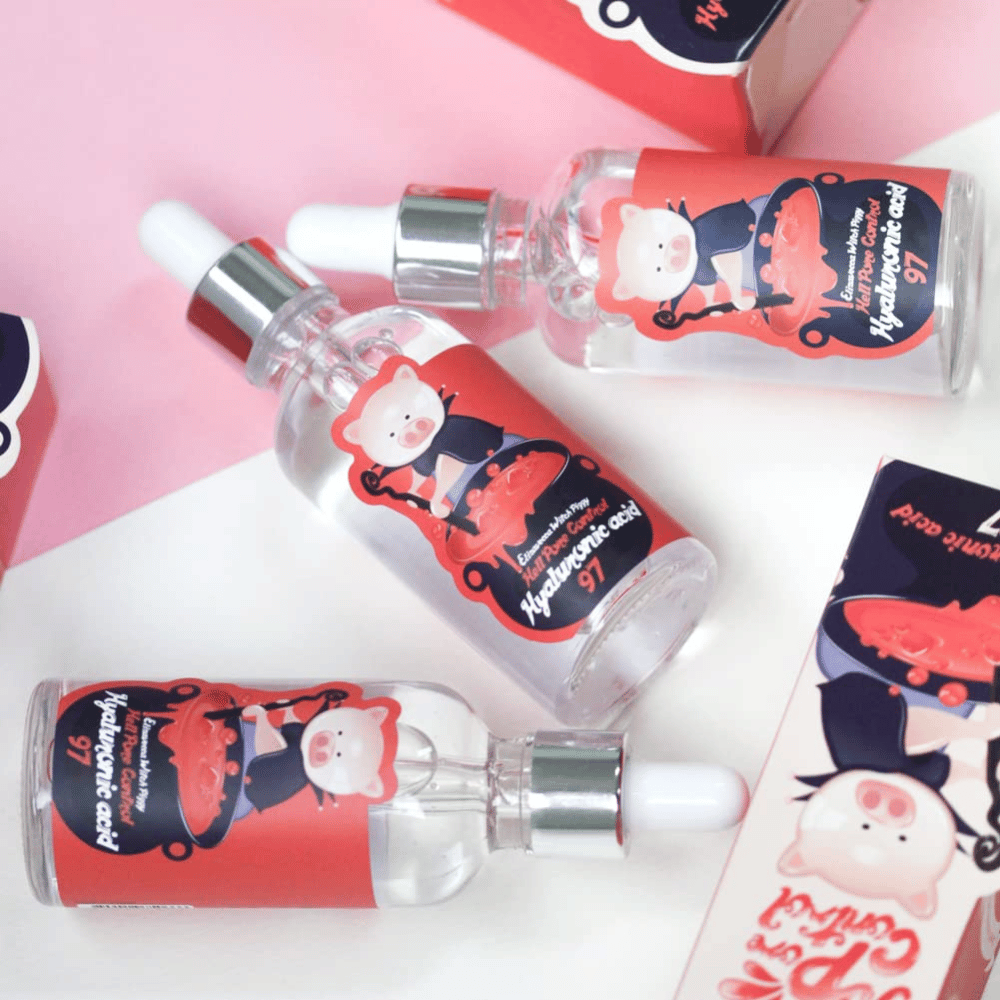 Elizavecca Witch Piggy Hyaluronic Acid 97 seerumi ryhmässä, korealainen kosteuttava seerumi kuivalle iholle, kosteusköyhälle iholle ja parantuneelle ihon kimmoisuudelle.