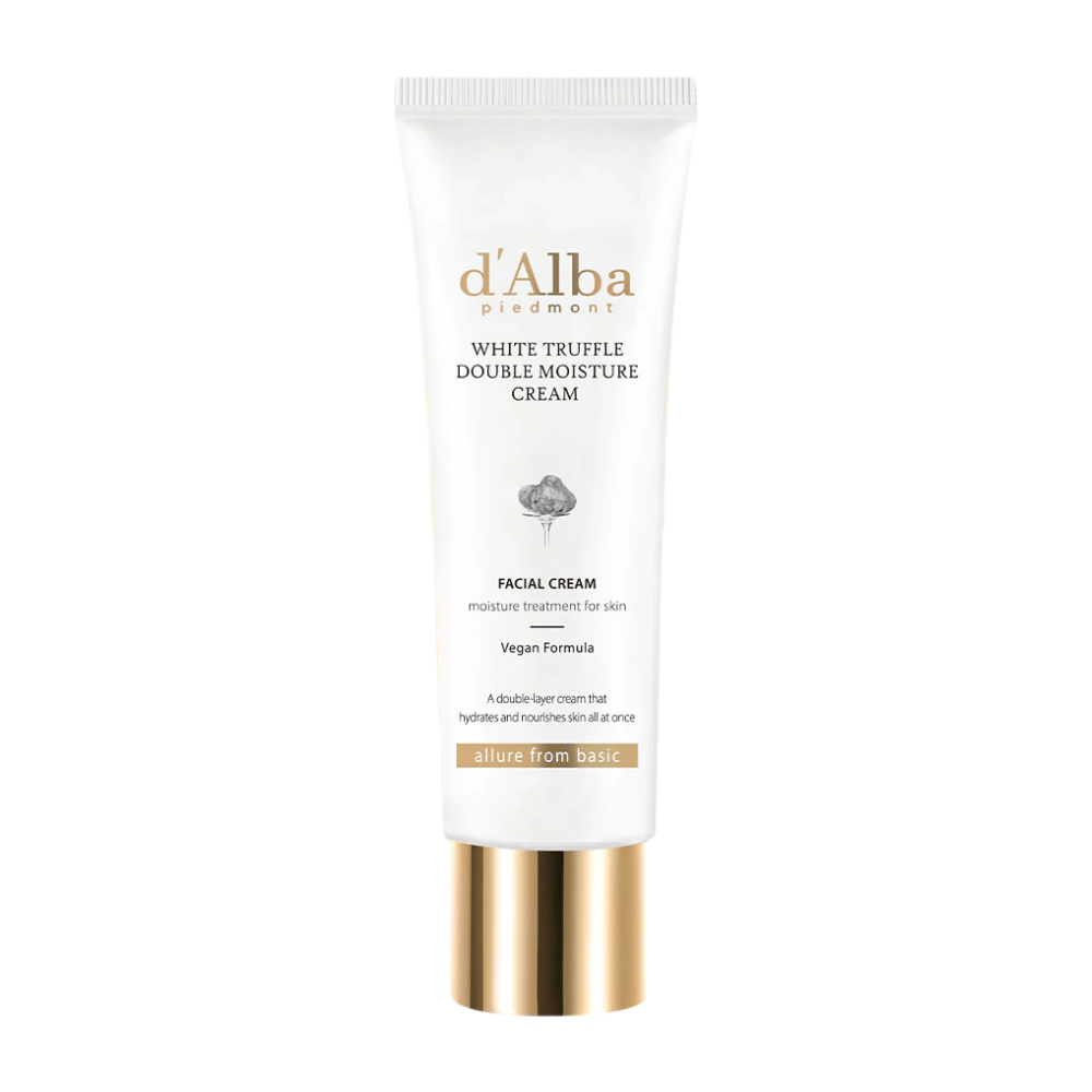 d'Alba White Truffle Double Moisture Cream on vegaaninen kasvovoide, joka on erityisesti kehitetty tarjoamaan syväkosteutusta ja ravintoa iholle. Kaksinkertainen koostumus tarjoaa pitkäkestoista kosteutusta ja tukee ihon luonnollista tasapainoa säteilevän ihon saavuttamiseksi.