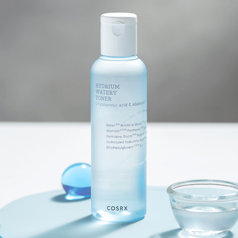 COSRX Hydrium Watery Toner 150ml, kosteuttava kasvovesi hyaluronihapolla.