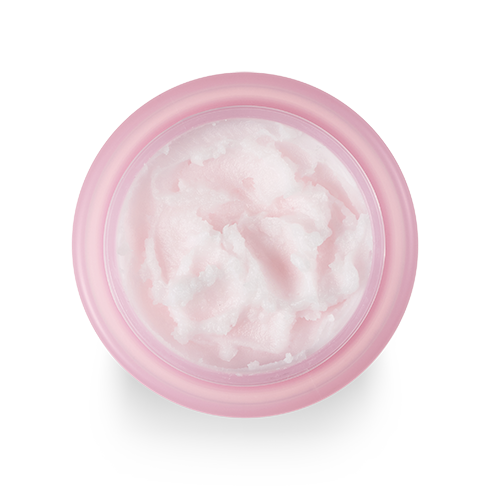 Vaaleanpunainen purkki, jossa on pieni määrä Clean It Zero Cleansing Balm Original 100ml BANILA CO:sta, käytetään puhdistukseen ja ihonhoitoon.