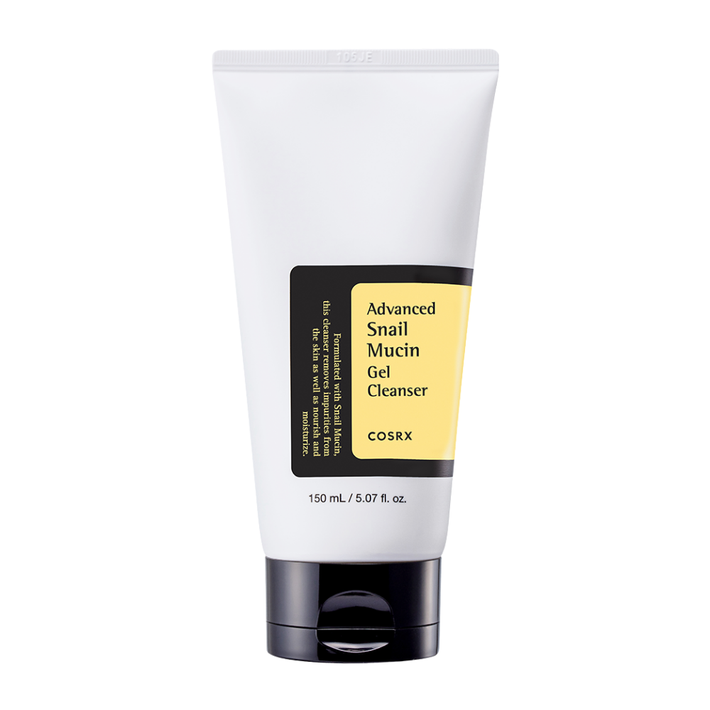 COSRX Advanced Snail Mucin Gel Cleanser 150ml uudistaa ihoa.