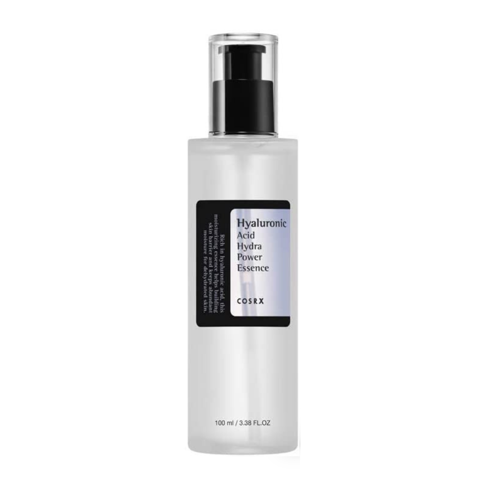 COSRX Hyaluronic Acid Hydra Power Essence 100ml kosteuttavilla vaikutuksilla.